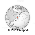 Outline Map of the Area around 48° 5' 50" N, 142° 52' 30" E, rectangular outline