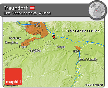 Physical 3D Map of Traundorf