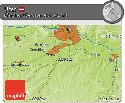 Physical 3D Map of Ufer