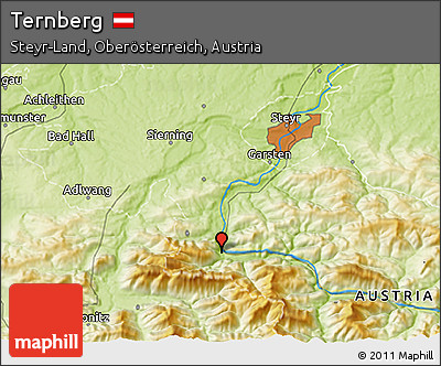 Physical 3D Map of Ternberg