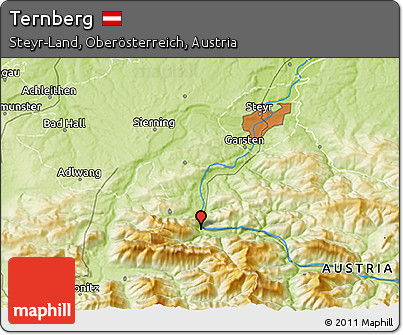 Physical 3D Map of Ternberg