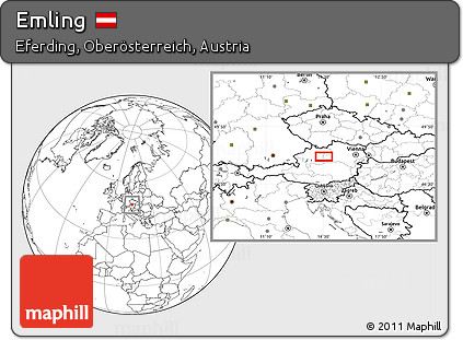 Blank Location Map of Emling