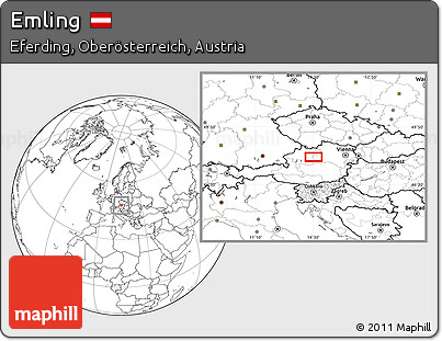 Blank Location Map of Emling