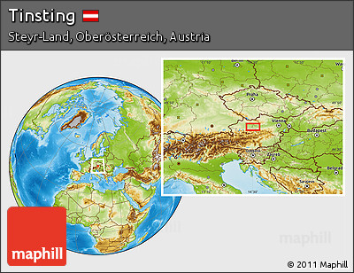 Physical Location Map of Tinsting