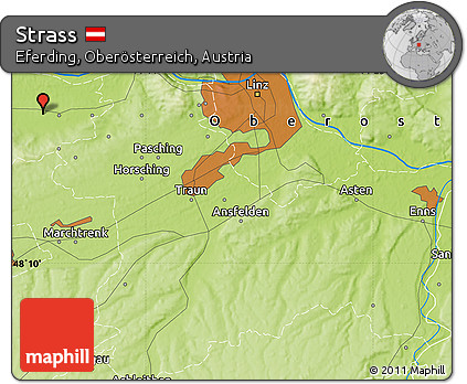 Physical Map of Strass