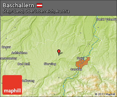 Physical Map of Baschallern