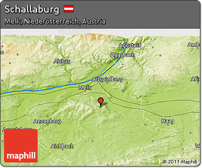 Physical 3D Map of Schallaburg