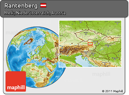 Physical Location Map of Rantenberg
