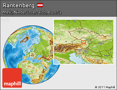 Physical Location Map of Rantenberg