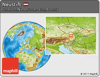 Physical Location Map of Neustift