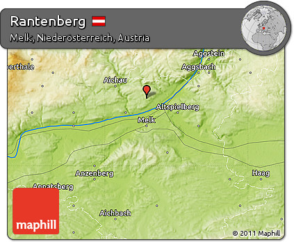 Physical Map of Rantenberg