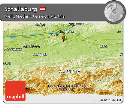 Physical Panoramic Map of Schallaburg