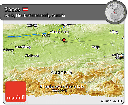 Physical Panoramic Map of Sooss