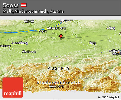 Physical Panoramic Map of Sooss