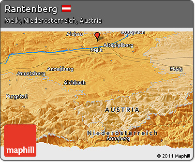 Political Panoramic Map of Rantenberg