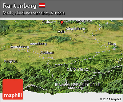 Satellite Panoramic Map of Rantenberg