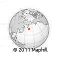 Outline Map of the Area around 48° 5' 50" N, 164° 7' 30" E, rectangular outline
