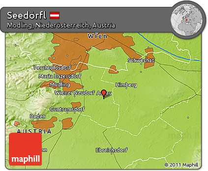 Physical 3D Map of Seedörfl