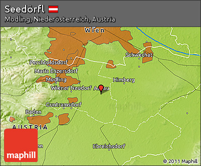 Physical 3D Map of Seedörfl