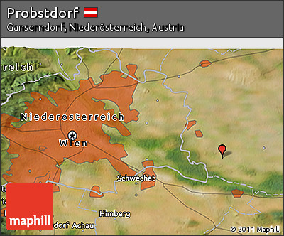 Satellite 3D Map of Probstdorf