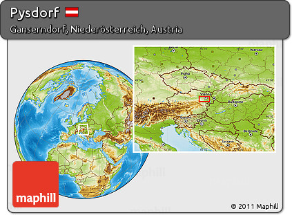 Physical Location Map of Pysdorf