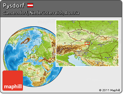 Physical Location Map of Pysdorf