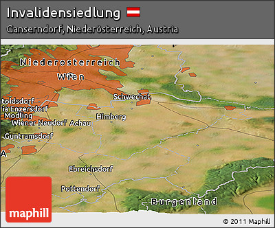 Satellite Panoramic Map of Invalidensiedlung