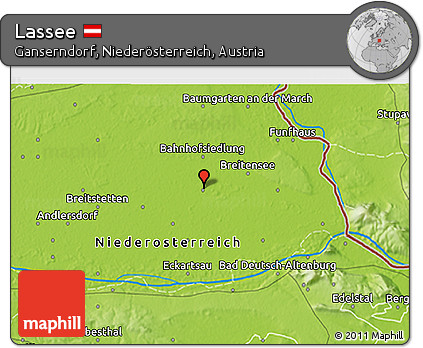 Physical 3D Map of Lassee
