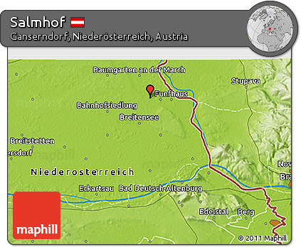 Physical 3D Map of Salmhof