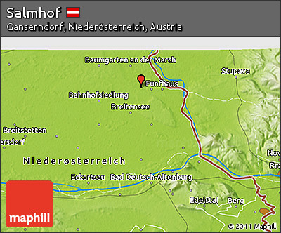 Physical 3D Map of Salmhof