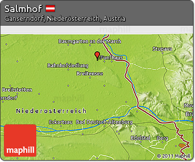 Physical 3D Map of Salmhof
