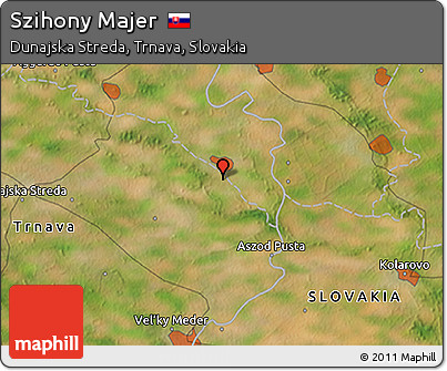 Satellite 3D Map of Szihony Majer