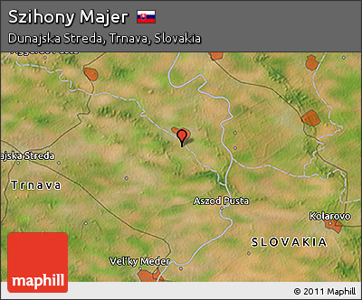 Satellite 3D Map of Szihony Majer