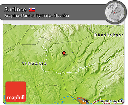 Physical 3D Map of Sudince