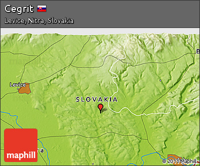 Physical 3D Map of Cegrit