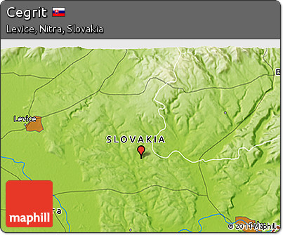 Physical 3D Map of Cegrit