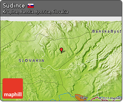 Physical 3D Map of Sudince