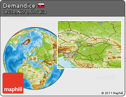 Physical Location Map of Demandice