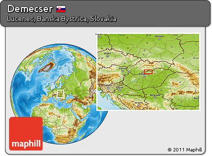 Physical Location Map of Demecser