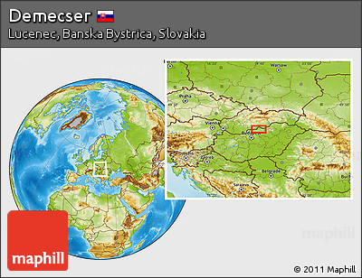 Physical Location Map of Demecser