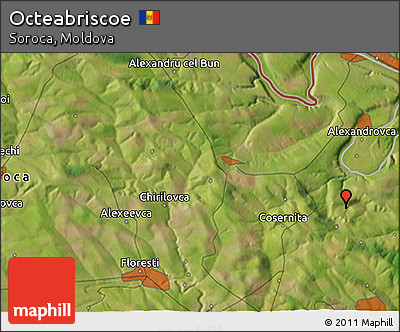 Satellite 3D Map of Octeabriscoe