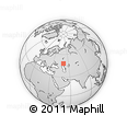 Outline Map of the Area around 48° 5' 50" N, 50° 13' 30" E, rectangular outline