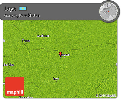 Physical 3D Map of Lays