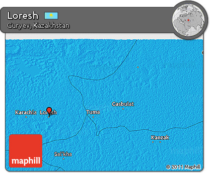 Political 3D Map of Loresh