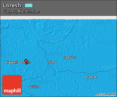 Political 3D Map of Loresh