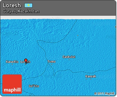 Political 3D Map of Loresh
