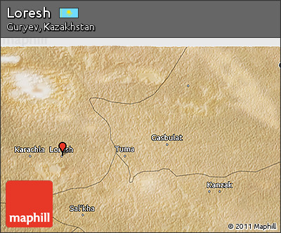 Satellite 3D Map of Loresh