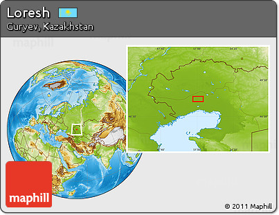 Physical Location Map of Loresh
