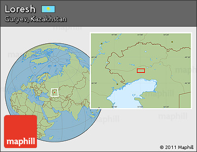 Savanna Style Location Map of Loresh