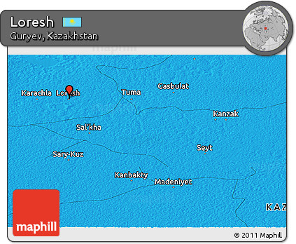 Political Panoramic Map of Loresh